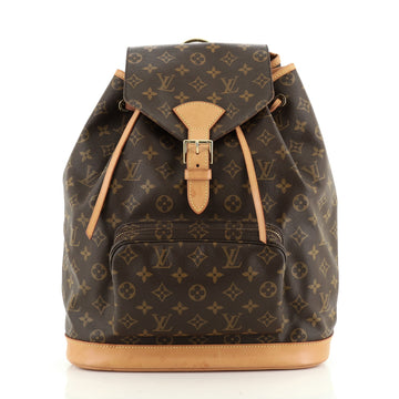 Louis Vuitton Montsouris Backpack Monogram Canvas GM