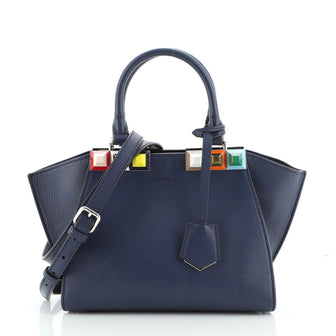 Fendi 3Jours Bag Studded Leather Mini