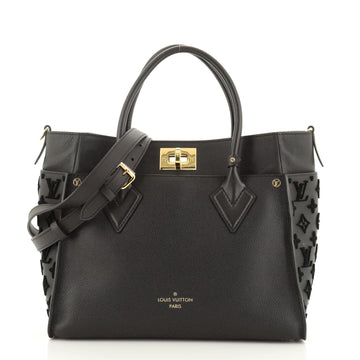 Louis Vuitton On My Side Tote Monogram Tuffetage Leather