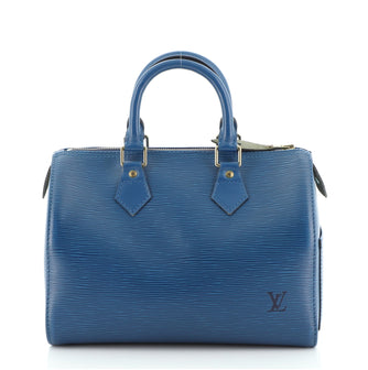 Louis Vuitton Speedy Handbag Epi Leather 25