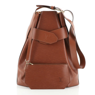 Louis Vuitton Vintage Sac d'Epaule Handbag Epi Leather GM