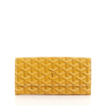 Goyard Varenne Wallet Coated Canvas Long