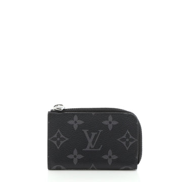 Louis Vuitton Car Key Case Monogram Eclipse Canvas