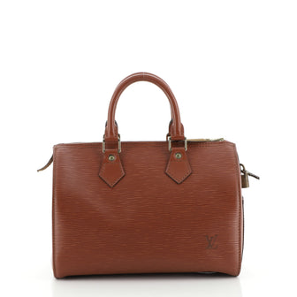 Louis Vuitton Speedy Handbag Epi Leather 30