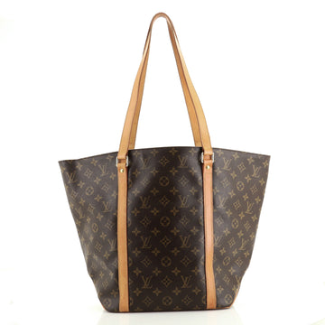 Louis Vuitton Shopping Sac Handbag Monogram Canvas MM