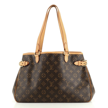 Louis Vuitton Batignolles Handbag Monogram Canvas Horizontal