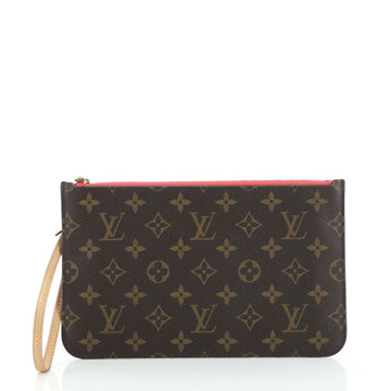 Louis Vuitton Neverfull Pochette Monogram Canvas Large