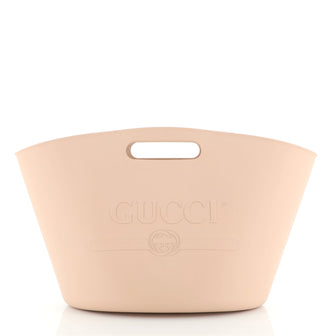 Gucci Logo Tote Rubber Large