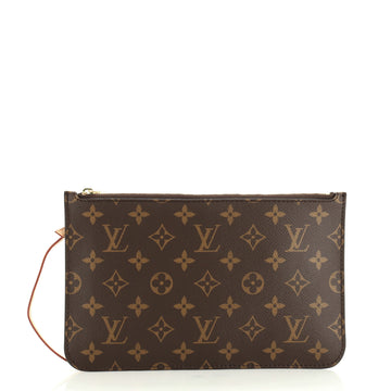 Louis Vuitton Neverfull Pochette Monogram Canvas Large