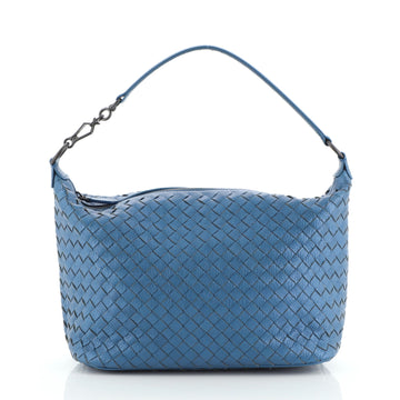 Bottega Veneta Zip Hobo Intrecciato Nappa Small
