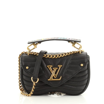 Louis Vuitton New Wave Chain Bag Quilted Leather PM