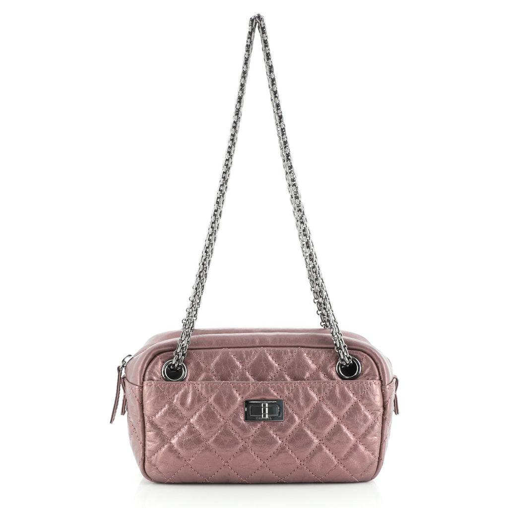 Replica Chanel Mini Camera Bag Iridescent Grained Calfskin Bag AS2857
