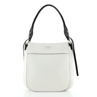 Prada Margit Hobo Leather Large