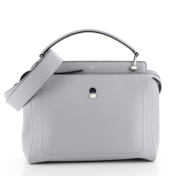 Fendi DotCom Convertible Satchel Leather Medium