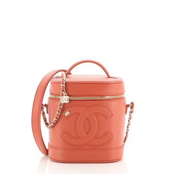 Chanel CC Mania Vanity Case Lambskin