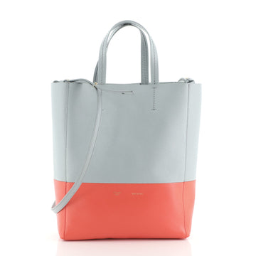 Celine Vertical Bi-Cabas Tote Grained Calfskin Small