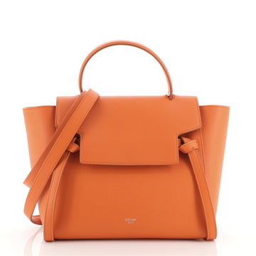 Celine Belt Bag Textured Leather Micro
