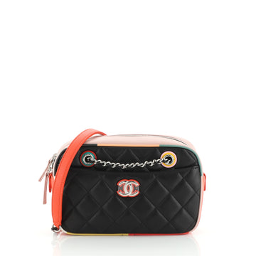 Chanel Cuba Camera Bag Quilted Lambskin Small