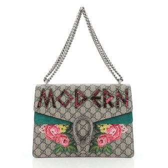 Gucci Dionysus Bag Embellished GG Coated Canvas Medium