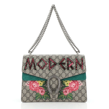 Gucci Dionysus Bag Embellished GG Coated Canvas Medium