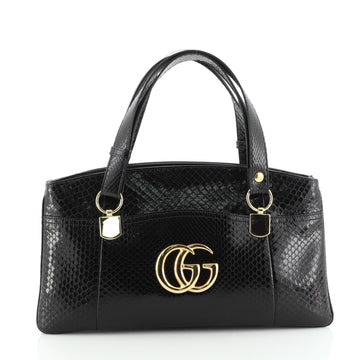 Gucci Arli Top Handle Bag Python Large