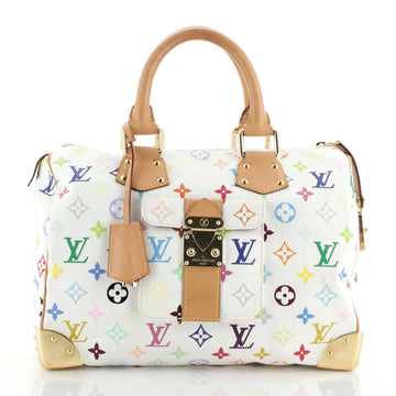 Louis Vuitton Speedy Handbag Monogram Multicolor 30
