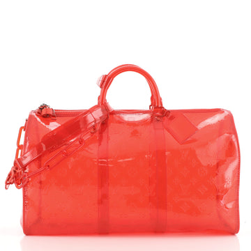 Louis Vuitton Keepall Bandouliere Bag Limited Edition Monogram PVC 50