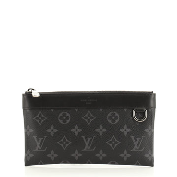 Louis Vuitton Discovery Pochette Monogram Eclipse Canvas PM