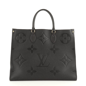 Louis Vuitton OnTheGo Tote Limited Edition Monogram Empreinte Giant GM