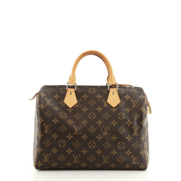 Louis Vuitton Speedy Handbag Monogram Canvas 30