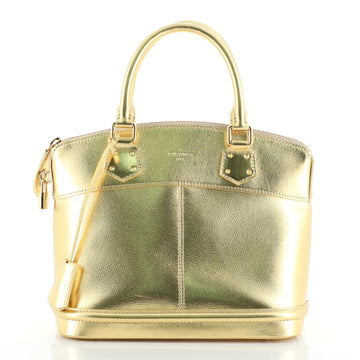 Louis Vuitton Suhali Lockit Handbag Leather PM