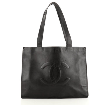 Chanel Vintage Timeless Shopping Tote Caviar