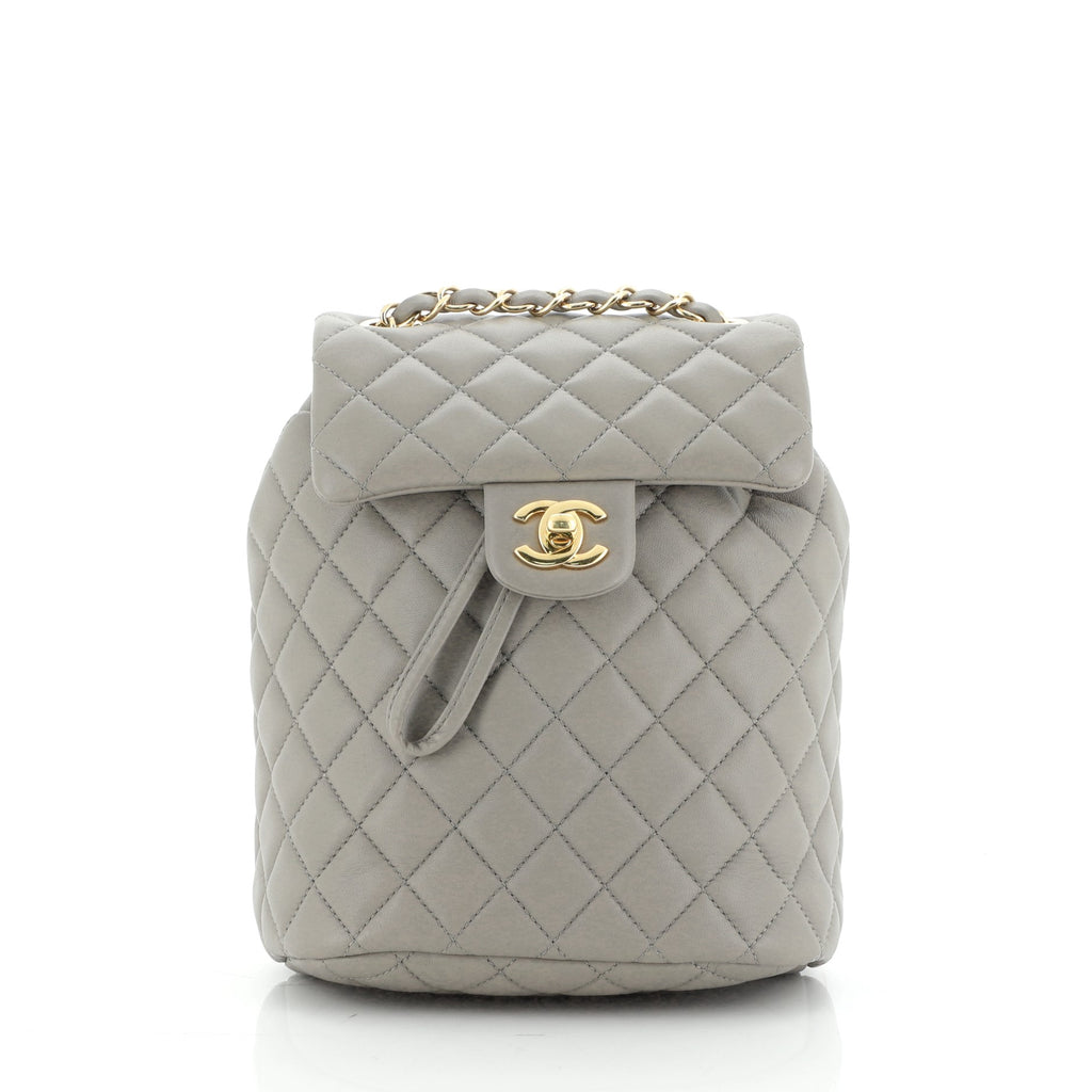 chanel urban spirit backpack mini size Chanel Urban Spirit Backpack Quilted Lambskin Mini 57244