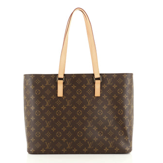Louis Vuitton Luco Handbag Monogram Canvas