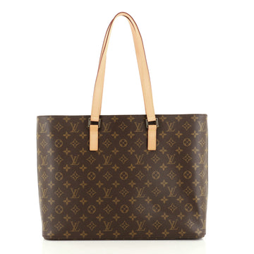 Louis Vuitton Luco Handbag Monogram Canvas