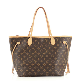Louis Vuitton Neverfull NM Tote Monogram Canvas MM