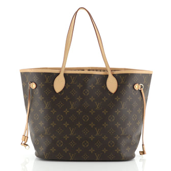 Louis Vuitton Neverfull NM Tote Monogram Canvas MM
