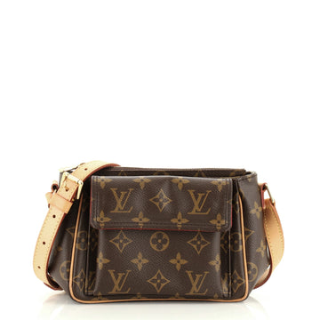 Louis Vuitton Viva Cite Handbag Monogram Canvas PM