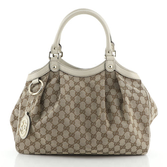 Gucci Sukey Tote GG Canvas Medium