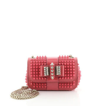 Christian Louboutin Sweet Charity Crossbody Bag Spiked Leather Baby