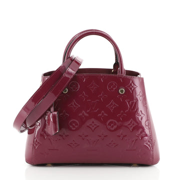 Louis Vuitton Montaigne Handbag Monogram Vernis BB