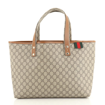 Gucci Web Loop Tote GG Coated Canvas Medium