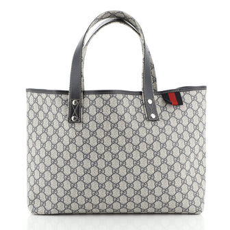Gucci Web Loop Tote GG Coated Canvas Medium