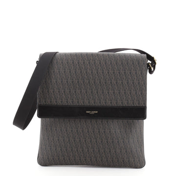 Saint Laurent Flap Messenger Bag Monogram Canvas Small