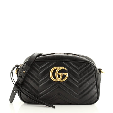 Gucci GG Marmont Shoulder Bag Matelasse Leather Small