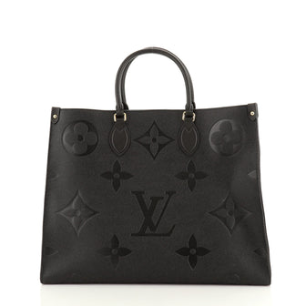 Louis Vuitton OnTheGo Tote Limited Edition Monogram Empreinte Giant GM