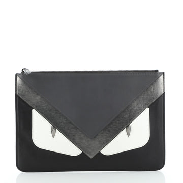 Fendi Monster Pouch Leather Medium
