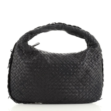 Bottega Veneta Veneta Hobo Stitched Intrecciato Nappa Large