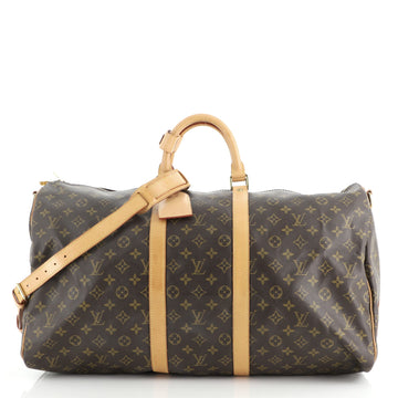 Louis Vuitton Keepall Bandouliere Bag Monogram Canvas 55