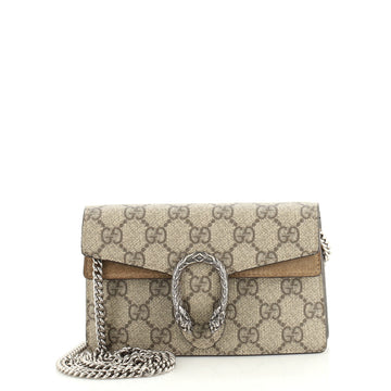 Gucci Dionysus Bag GG Coated Canvas Super Mini
